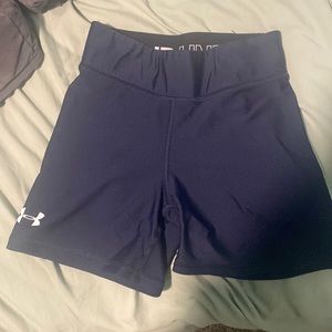 Wore these for my volleyball season, extremely comfy and high waisted spandex!